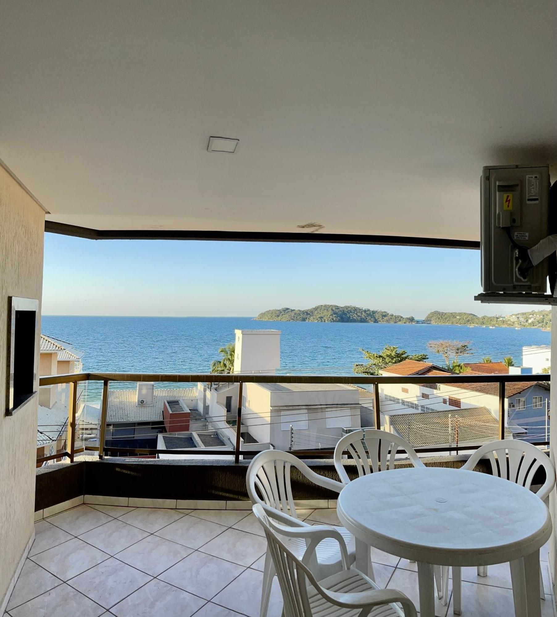 187 Apartamento 50M Da Praia. Bela Vista Ao Mar. Em Avenida Principal De Bombinhas. Luaran gambar