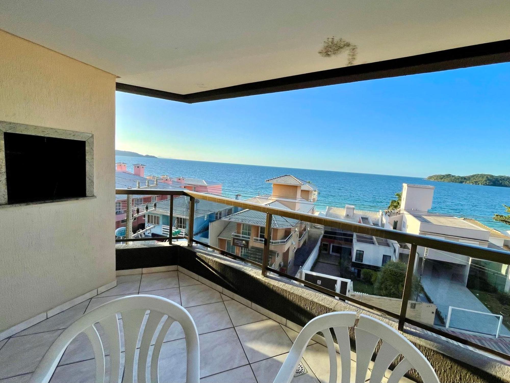 187 Apartamento 50M Da Praia. Bela Vista Ao Mar. Em Avenida Principal De Bombinhas. Luaran gambar
