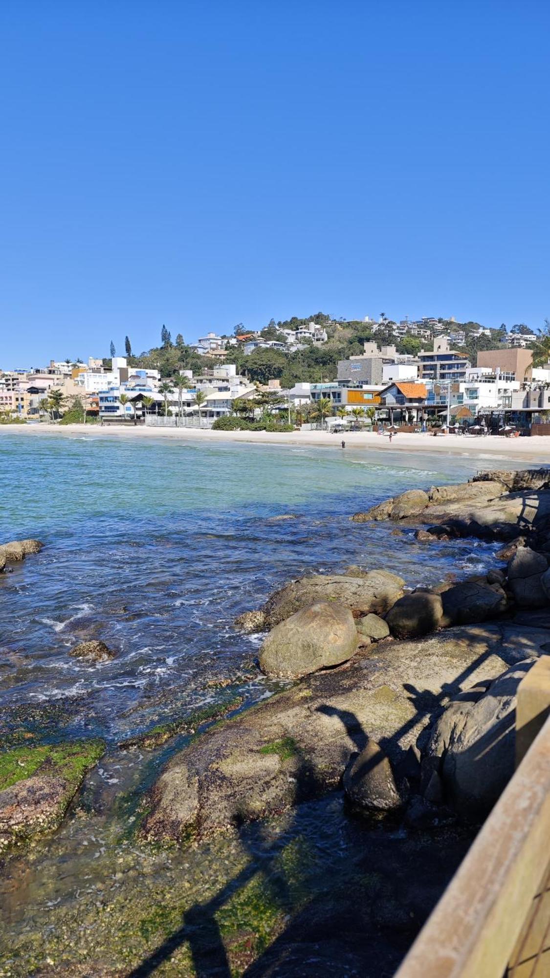 187 Apartamento 50M Da Praia. Bela Vista Ao Mar. Em Avenida Principal De Bombinhas. Luaran gambar